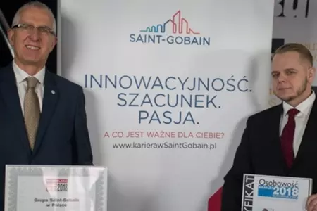 Saint-Gobain z tytułem Budowlana Firma Roku 2018