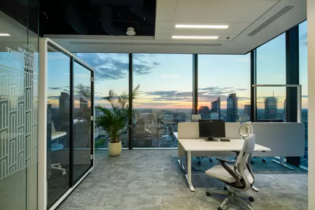 VARSO TOWER biuro Saint-Gobain - wnętrze