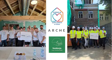 Rewitalizacja kamienicy Piaseczno Arche Fundacja Leny Grochowskiej Saint-Gobain-1