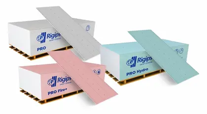 Rigips - rodzaje płyt gk