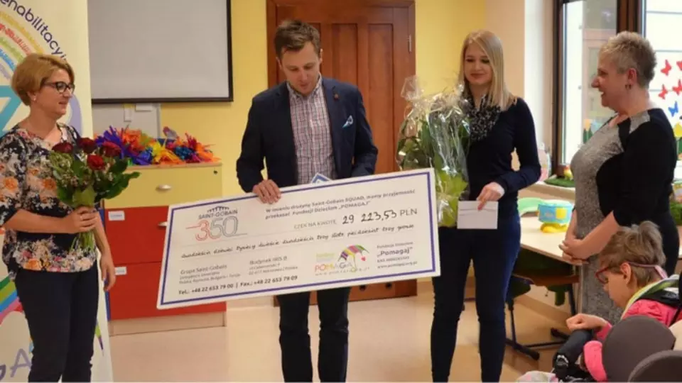 Saint Gobain Squad wsparło Wiktorię