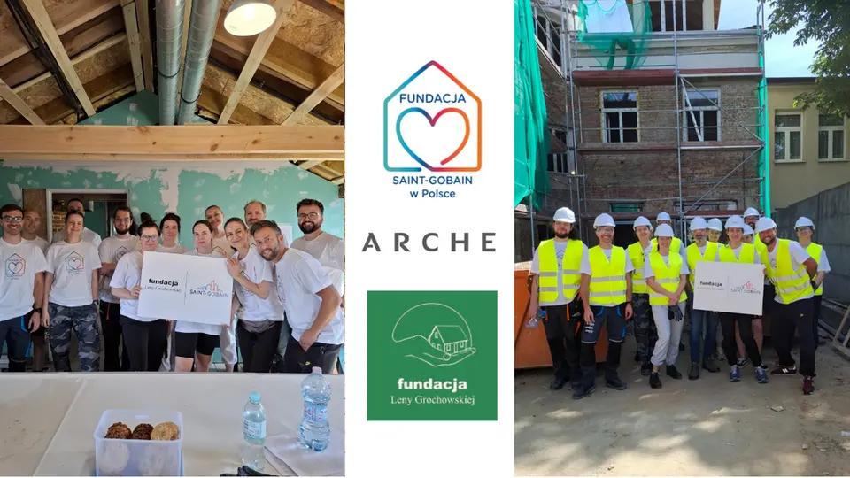 Rewitalizacja kamienicy Piaseczno Arche Fundacja Leny Grochowskiej Saint-Gobain-1