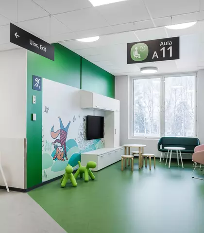Szpital dobrze zaprojektowany - Saint-Gobain