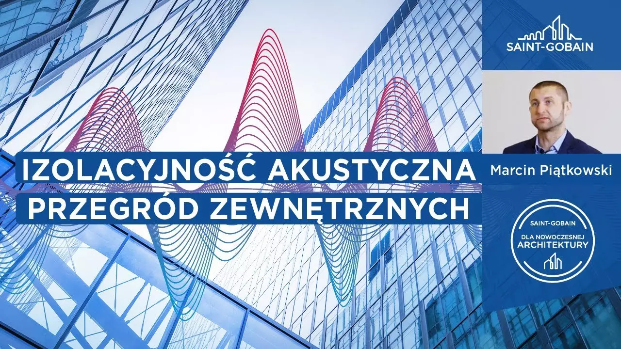 Izolacyjność akustyczna przegród zewnętrznych - ściany pełnoszklane i rozwiązania tradycyjne thumbnail