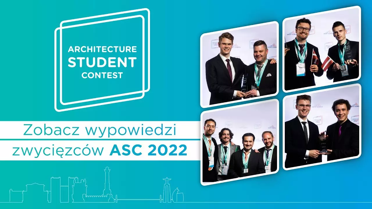 Saint-Gobain Architecture Student Contest 2022 – wypowiedzi zwycięskich zespołów thumbnail