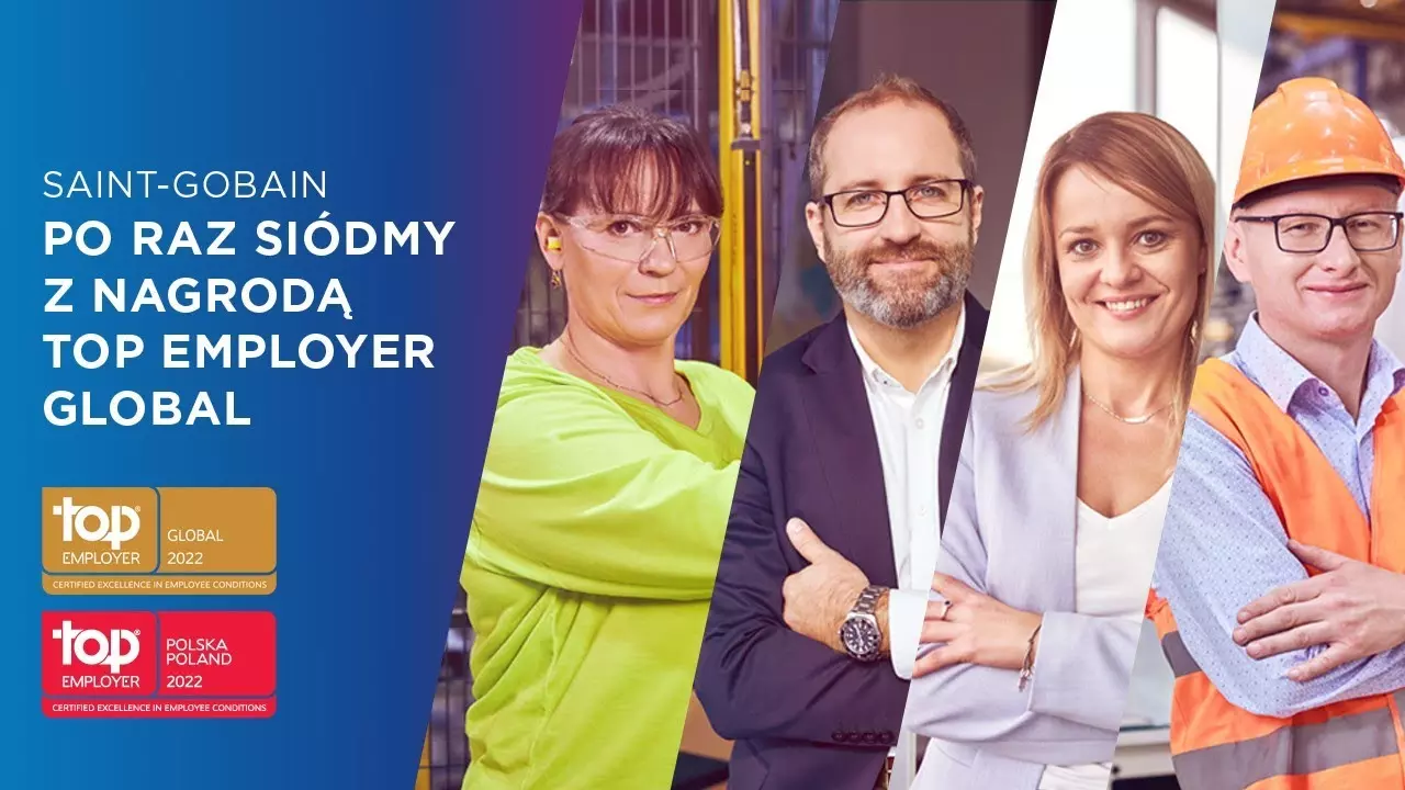 Saint-Gobain w gronie Top Employer 2022 thumbnail